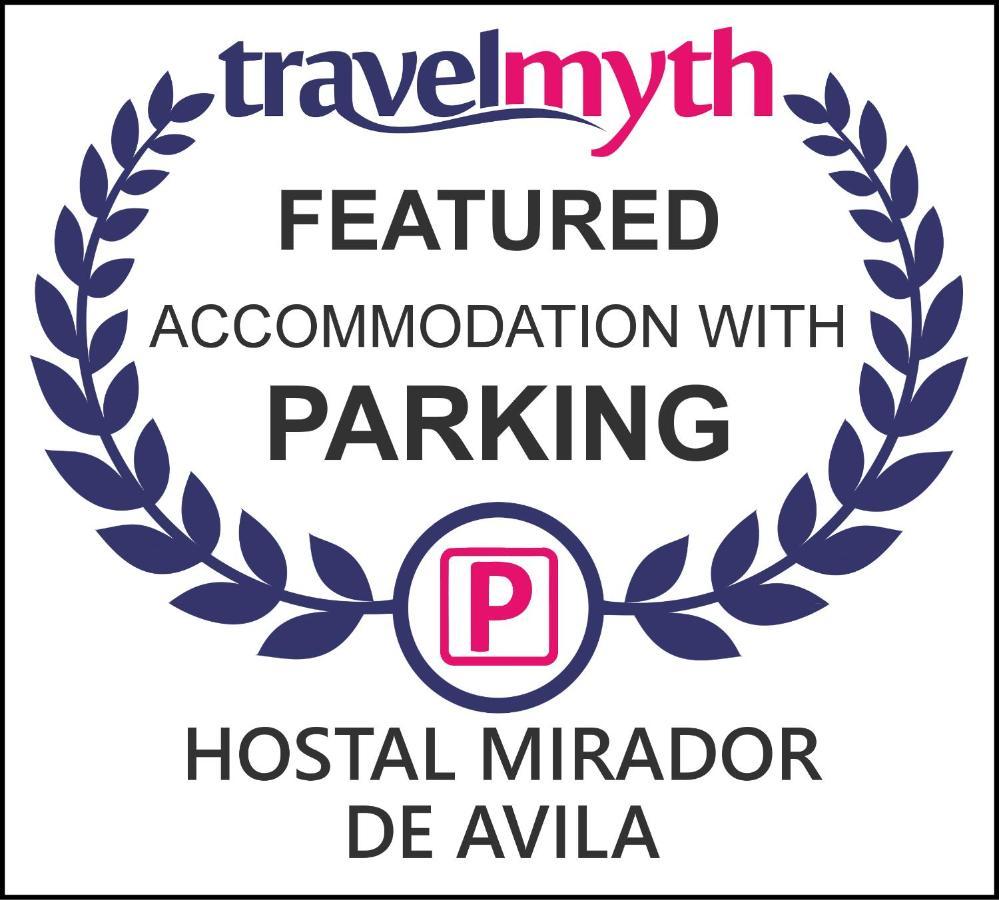 Hostal Mirador De Avila Hotel Екстериор снимка